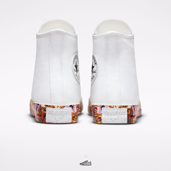 🔥Deal Cuối – Chốt Nhanh! Giày Converse Chuck Taylor All Star Classic Tropical Florals White High Top