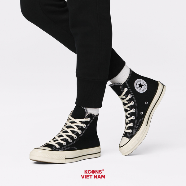Giày Converse Chuck Taylor 1970 Black High Top 162050C