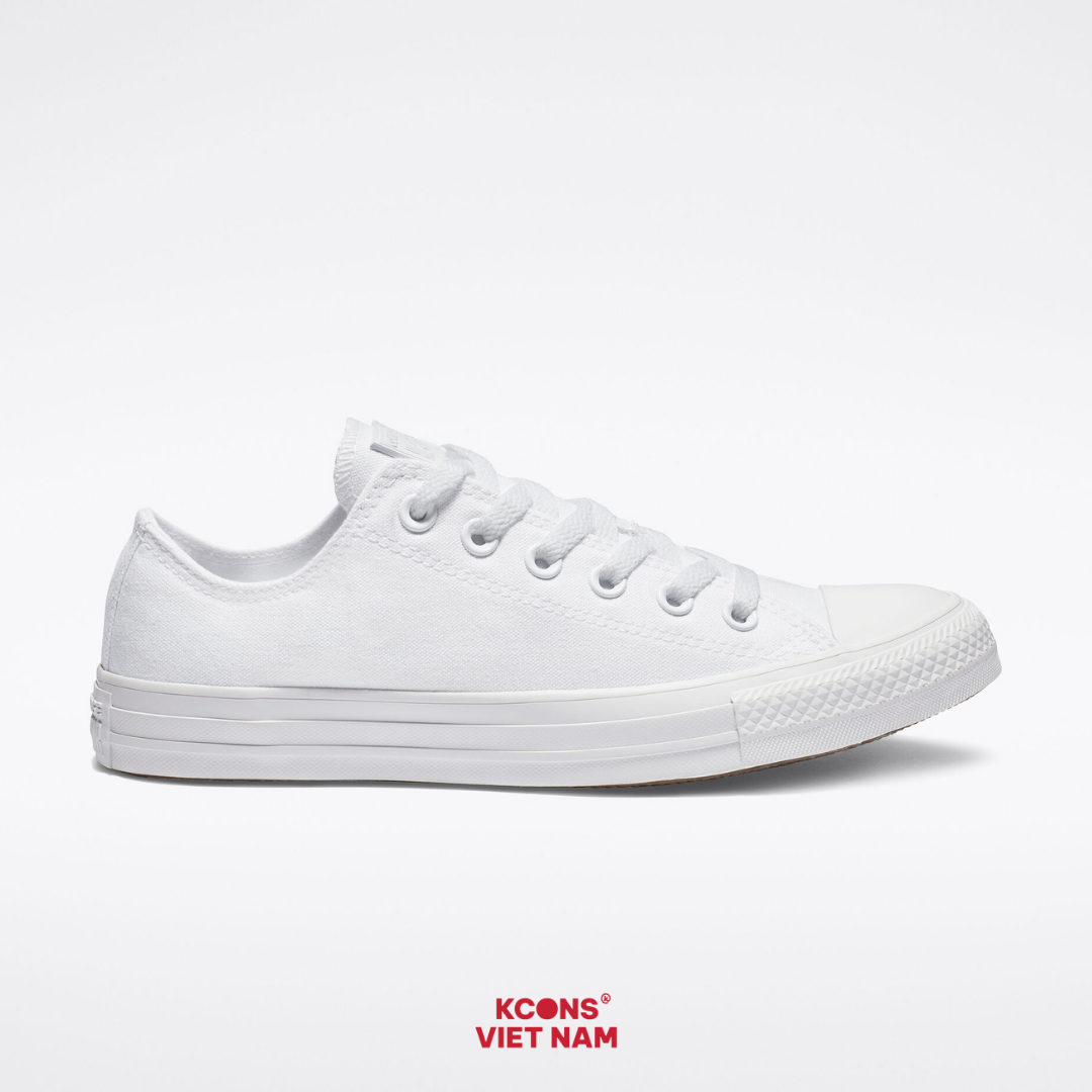  Giày Converse Chuck Taylor All Star Classic All White Mono Low Top 1U647 