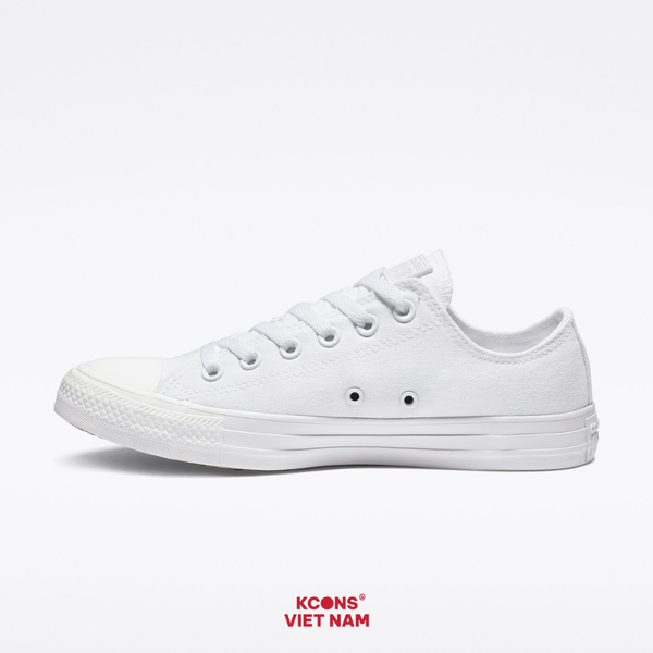  Giày Converse Chuck Taylor All Star Classic All White Mono Low Top 1U647 