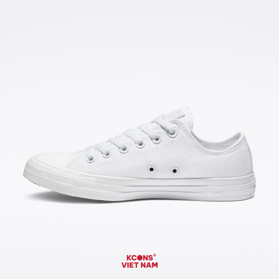  Giày Converse Chuck Taylor All Star Classic All White Mono Low Top 1U647 