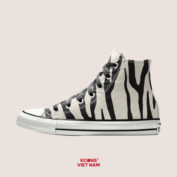  Giày Converse Chuck Taylor All Star Classic Zebra Archive Print High Top 