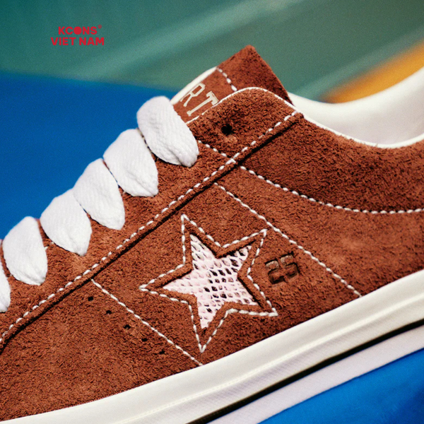 🔥Deal Cuối – Chốt Nhanh! Giày Converse x Quartersnacks One Star Pro OX Brown Suede Unisex A09554C