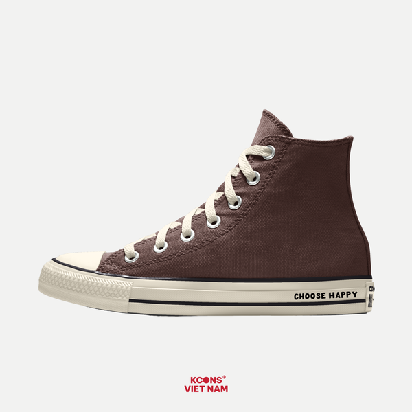  Giày Converse Heritage Choose Happy Brown High Top 