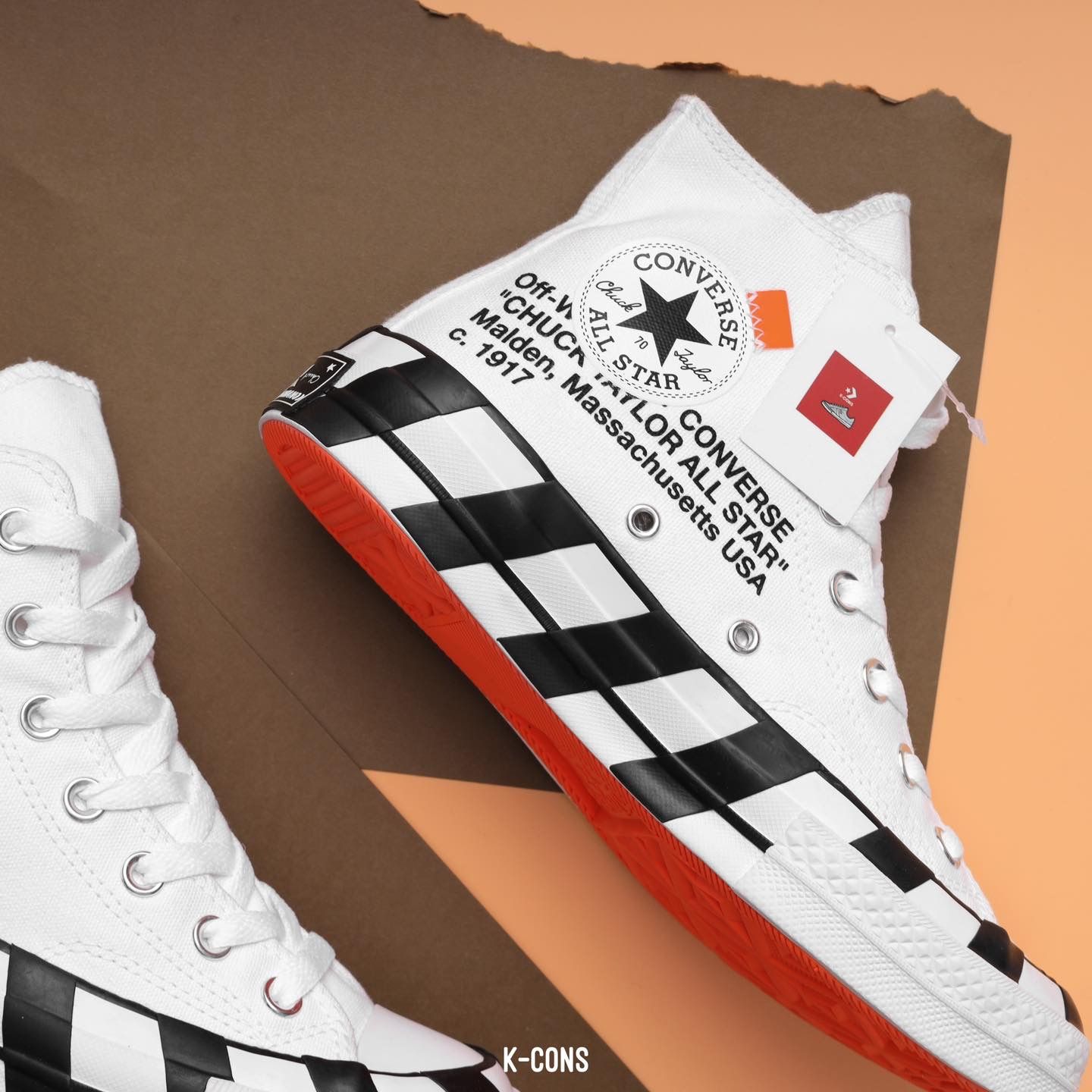 Giày Converse Chuck Taylor 1970 x OFF-WHITE High Top – KCONS.VN Official  Site