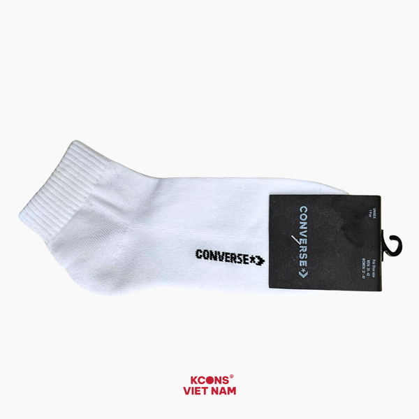 Tất/ Vớ Converse Unisex Ankle Socks Cổ Ngắn Hỗ Trợ Khử Mùi CONUA780