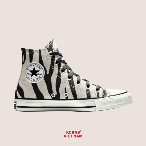  Giày Converse Chuck Taylor All Star Classic Zebra Archive Print High Top 