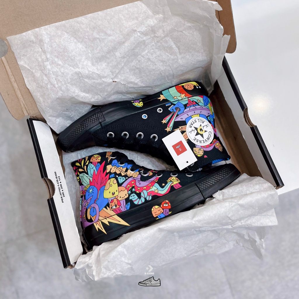Giày Converse Chuck Taylor All Star Classic Cartoon Mono Black - Sampl – Official Site Giày Converse Chuck Taylor All Star Classic Cartoon Mono Black - Sampl – Official Site