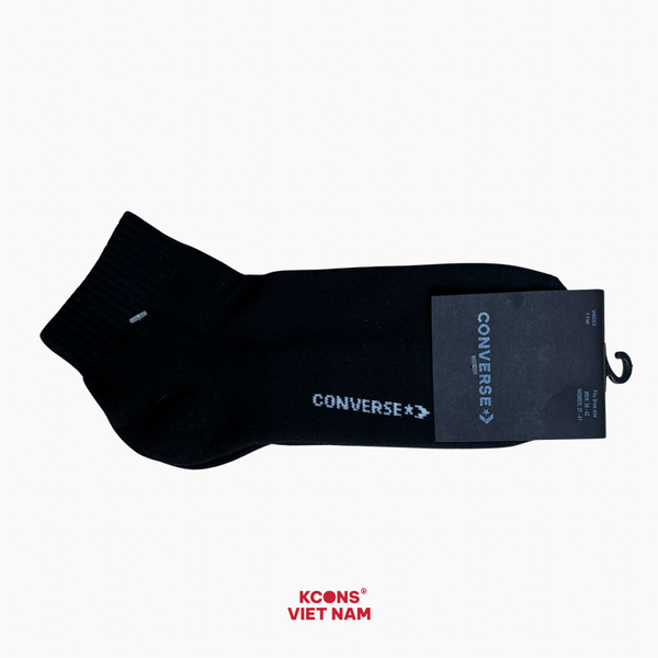 Tất/ Vớ Converse Unisex Ankle Socks Cổ Ngắn Hỗ Trợ Khử Mùi CONUA733