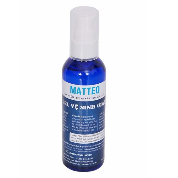  Gel Vệ Sinh Giày Matteo (100ml) 