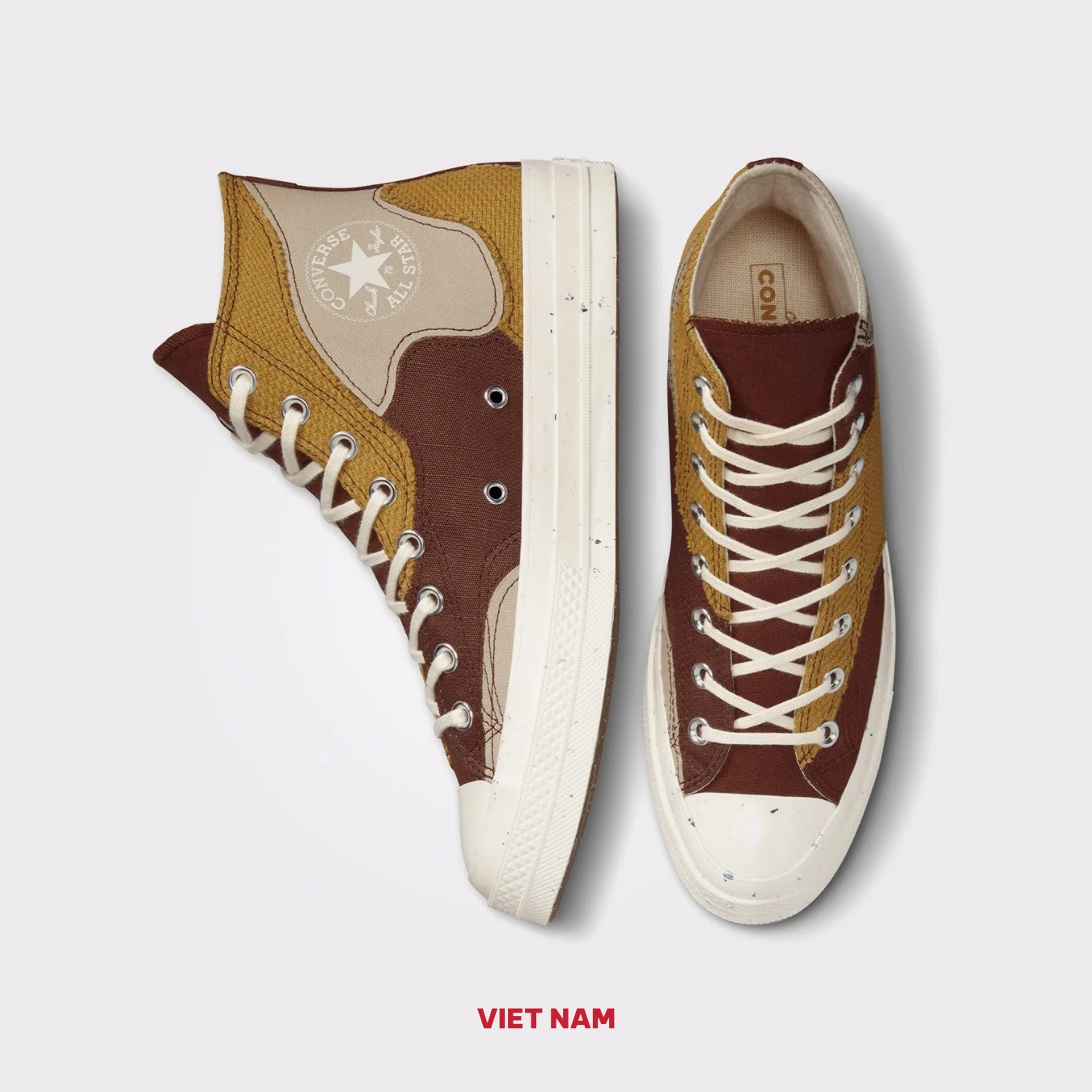  Giày Converse Chuck Taylor 1970 Craft Mix High Top A02751C 