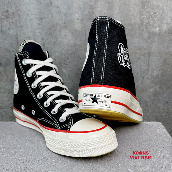 🔥Đôi Cuối, Chốt Nhanh! Giày Converse Chuck Taylor 1970 Golf Wang Black High Top SP1217633