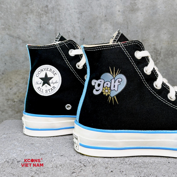 Đôi Cuối – Chốt Nhanh! Giày Converse Chuck Taylor 1970 Golf Wang Black x Blue High Top SP1217631