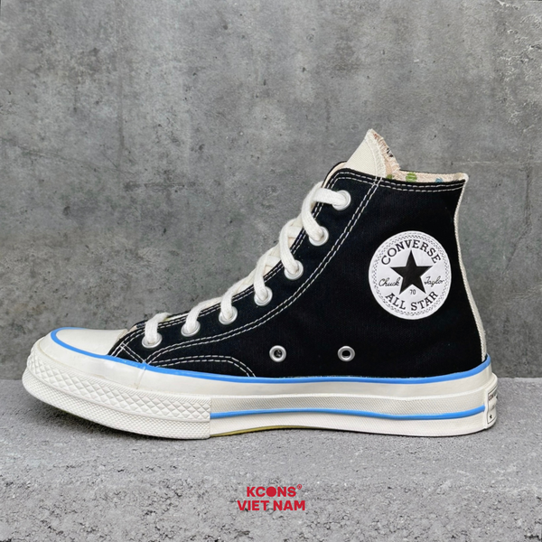 🔥Đôi Cuối, Chốt Nhanh! Giày Converse Chuck Taylor 1970 Golf Wang Black x Cream High Top SP1217578