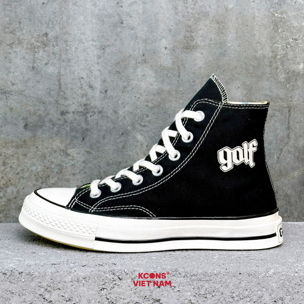 Giày Converse Chuck Taylor 1970 Golf Wang Black High Top SP1217622