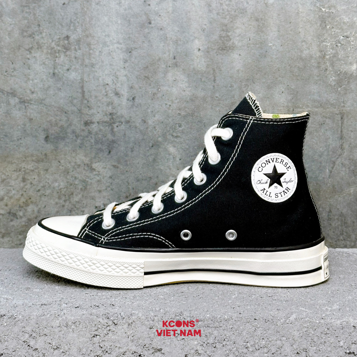  Giày Converse Chuck Taylor 1970 Golf Wang Black High Top SP1217622 