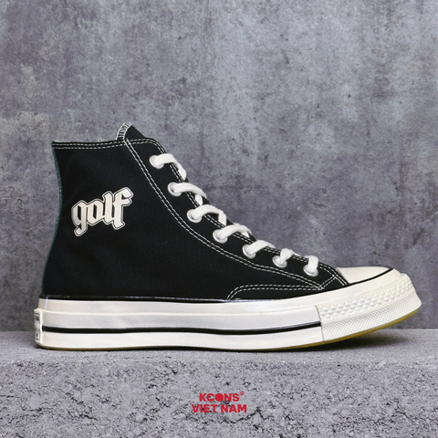 🔥Đôi Cuối, Chốt Nhanh!Giày Converse Chuck Taylor 1970 Golf Wang Black High Top SP1217623