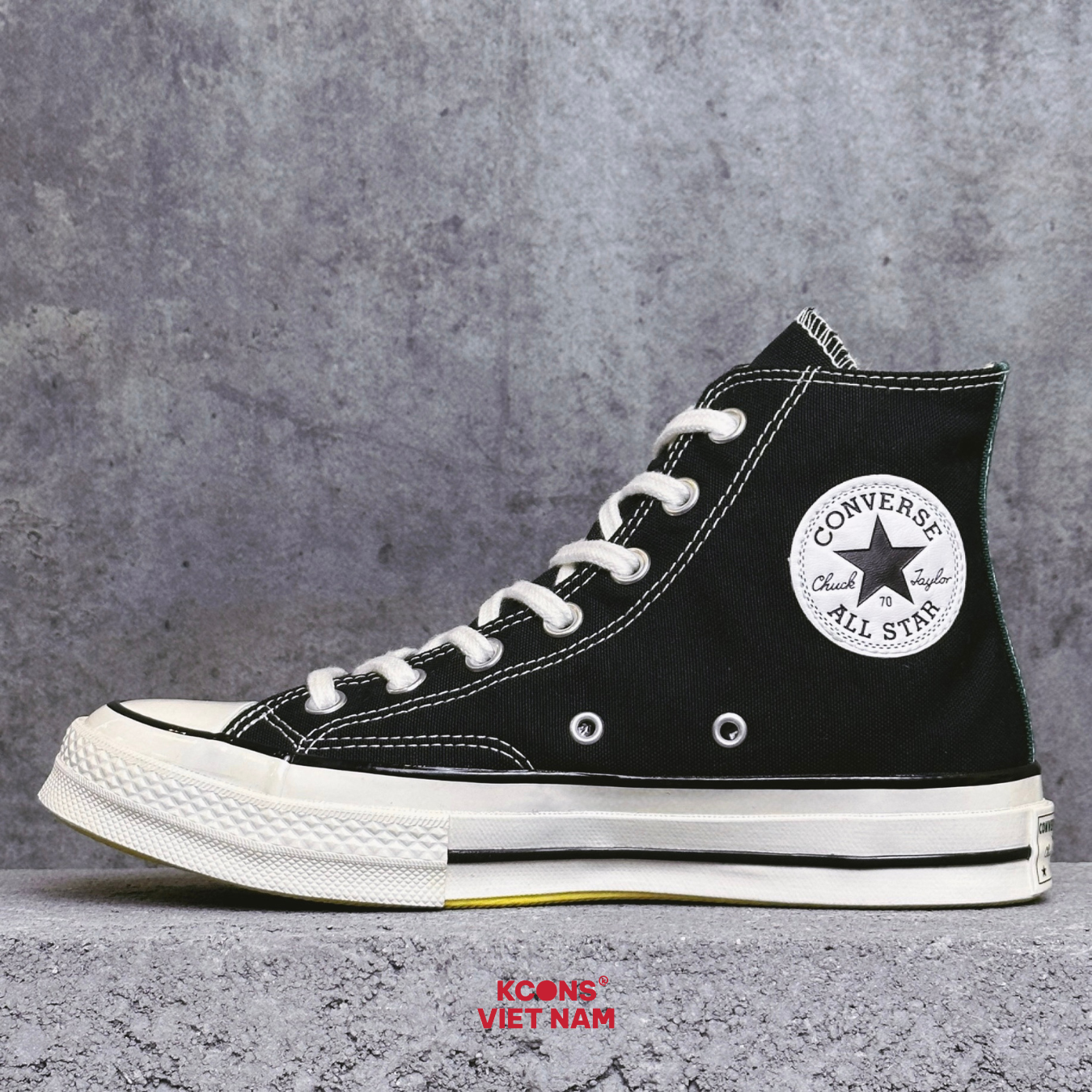  Giày Converse Chuck Taylor 1970 Golf Wang Black High Top SP1217623 