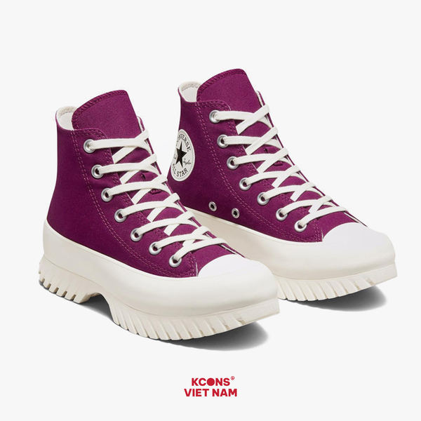 🔥Đôi Cuối, Chốt Nhanh! Giày Converse Chuck Taylor All Star Lugged 2.0 Violet High Top A03701C