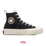 🔥Deal Cuối – Chốt Nhanh! Giày Converse Chuck All Star Platform Tortoise Black High Top A05257C