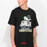 🔥Deal Cuối – Chốt Nhanh! Áo Thun Unisex Tay Ngắn Converse Snow Cone Graphic 10025242-A01