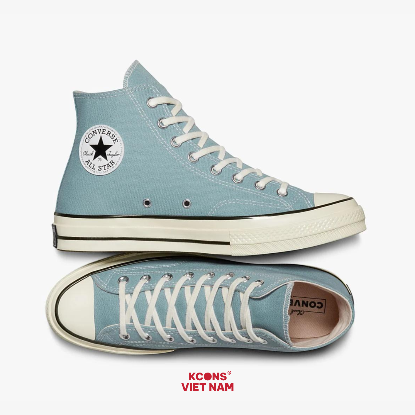  Giày Converse Chuck Taylor 1970 Cocoon Blue High Top A04584C 