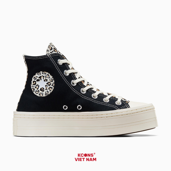 🔥Deal Cuối – Chốt Nhanh! Giày Converse Chuck Taylor All Star Platform Leopard High Top A08009C