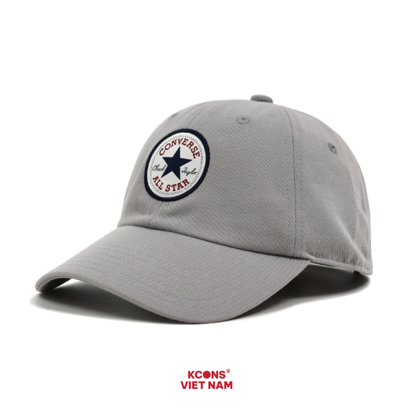  Nón Converse All Star Patch Baseball Hat Grey 10022134-A41 