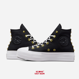 🔥Deal Cuối – Chốt Nhanh! Giày Converse Chuck Taylor All Star Canvas Platform Studded Black High Top A05453C