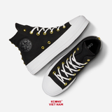 🔥Deal Cuối – Chốt Nhanh! Giày Converse Chuck Taylor All Star Canvas Platform Studded Black High Top A05453C