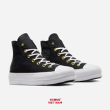 🔥Deal Cuối – Chốt Nhanh! Giày Converse Chuck Taylor All Star Canvas Platform Studded Black High Top A05453C