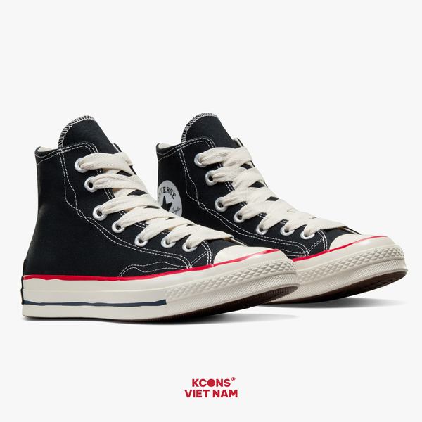 🔥Đôi Cuối – Chốt Nhanh! Giày Converse Chuck Taylor 1970s Sketch Black High Top A09139C