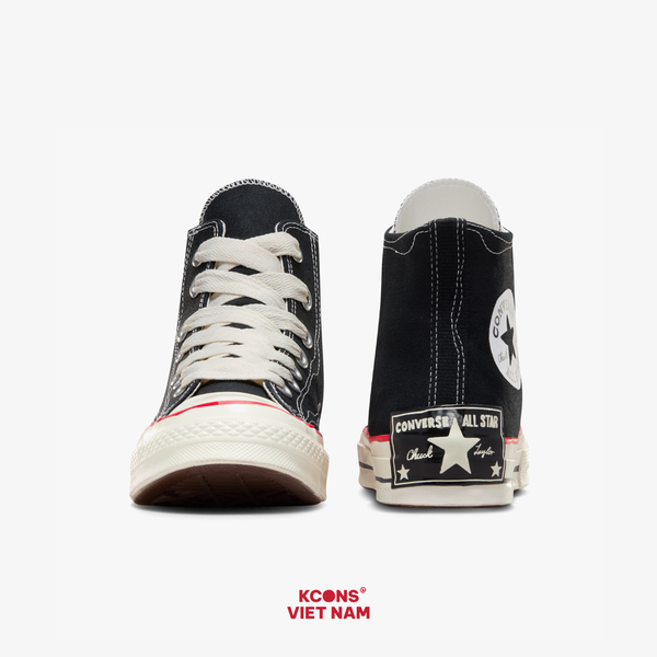 🔥Đôi Cuối – Chốt Nhanh! Giày Converse Chuck Taylor 1970s Sketch Black High Top A09139C
