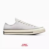🔥Đôi Cuối – Chốt Nhanh! Giày Converse Chuck Taylor 1970 Fossilize Low Top A06528C Màu Xám Nhạt