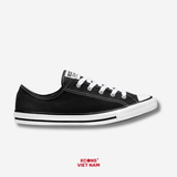 Giày Converse All Star Dainty Black Low Top 564982C Đế Mỏng Nhẹ