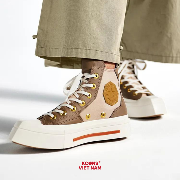 🔥Deal Cuối – Chốt Nhanh! Giày Converse Chuck 70 De Luxe Squared Mud Mask/ Nutty Granola A06430C