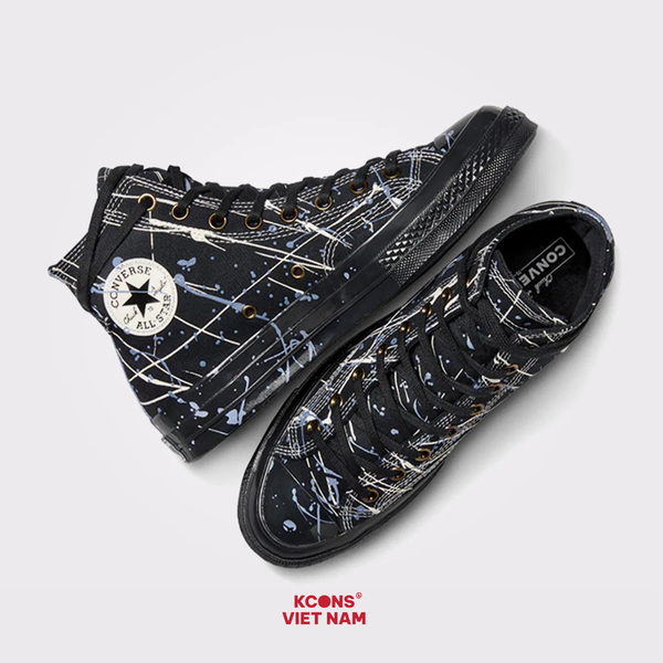 🔥Đôi Cuối – Chốt Nhanh! Giày Converse Chuck Taylor 70 Paint Splatter High Top A06541C Vẩy Sơn