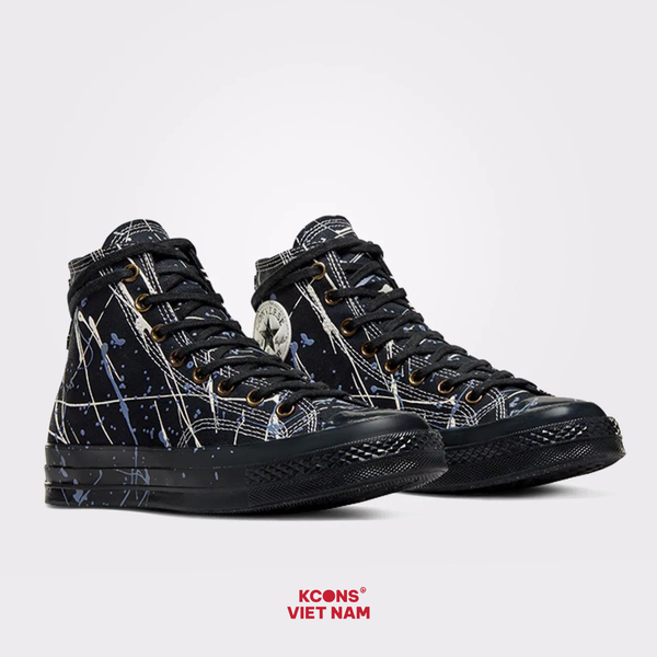🔥Đôi Cuối – Chốt Nhanh! Giày Converse Chuck Taylor 70 Paint Splatter High Top A06541C Vẩy Sơn