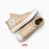 🔥Đôi Cuối, Chốt Nhanh! Giày Converse Chuck Taylor All Star Malden Street Mid Top A07497C Beige