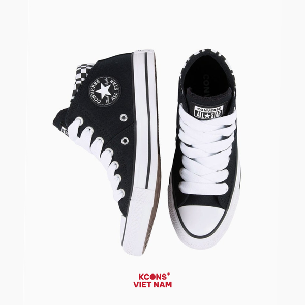 🔥Deal Cuối, Chốt Nhanh! Giày Converse Chuck All Star Madison Black Mid Top A07717C Vải Canvas