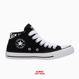 🔥Deal Cuối, Chốt Nhanh! Giày Converse Chuck All Star Madison Black Mid Top A07717C Vải Canvas
