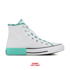 🔥Đôi Cuối – Chốt Nhanh! Giày Converse Chuck Taylor All Star White x Mint High Top A03413C