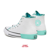 🔥Đôi Cuối – Chốt Nhanh! Giày Converse Chuck Taylor All Star White x Mint High Top A03413C