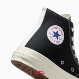Giày Converse 1970 x Comme des Garçons PLAY CDG Black High Top A08791C