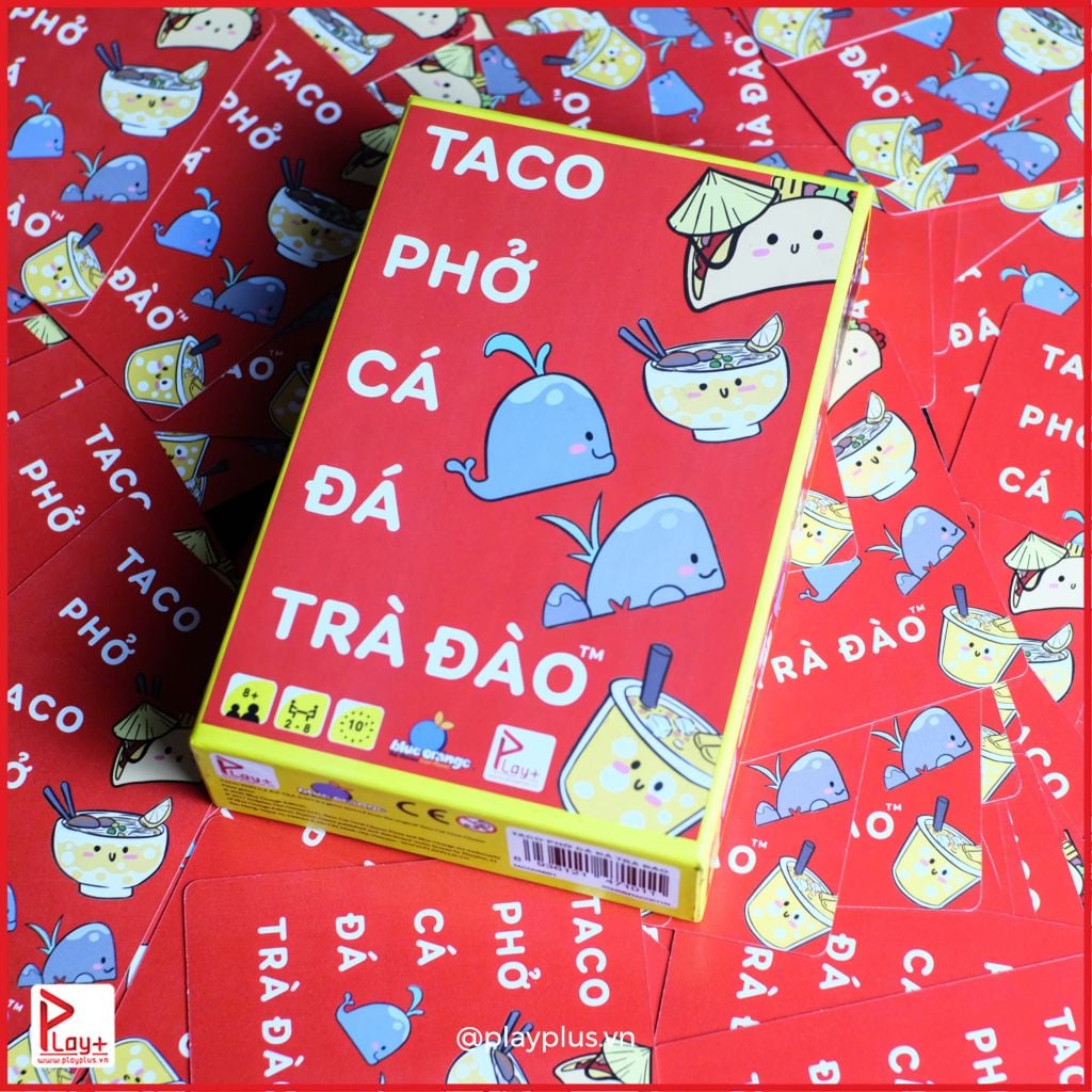 Taco Phở Cá Đá Trà Đào - Taco Cat Goat Cheese Pizza