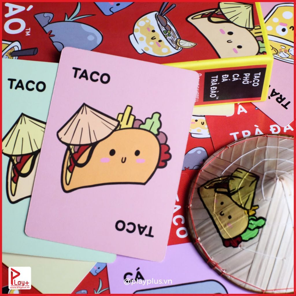 Taco Phở Cá Đá Trà Đào - Taco Cat Goat Cheese Pizza