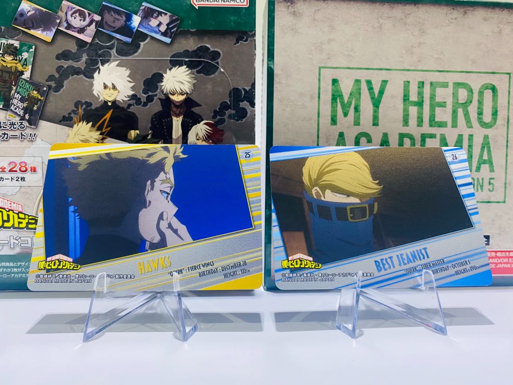 [HA-MC05] Thẻ sưu tập nhân vật My Hero Academia, Bandai, ánh kim Metallic Vol.5, SL 1 gói/2 thẻ ngẫu nhiên