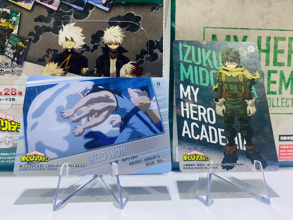 [HA-MC05] Thẻ sưu tập nhân vật My Hero Academia, Bandai, ánh kim Metallic Vol.5, SL 1 gói/2 thẻ ngẫu nhiên