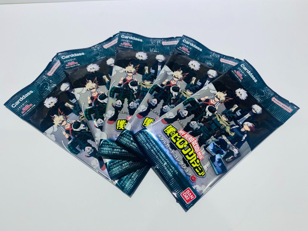 [HA-MC05] Thẻ sưu tập nhân vật My Hero Academia, Bandai, ánh kim Metallic Vol.5, SL 1 gói/2 thẻ ngẫu nhiên