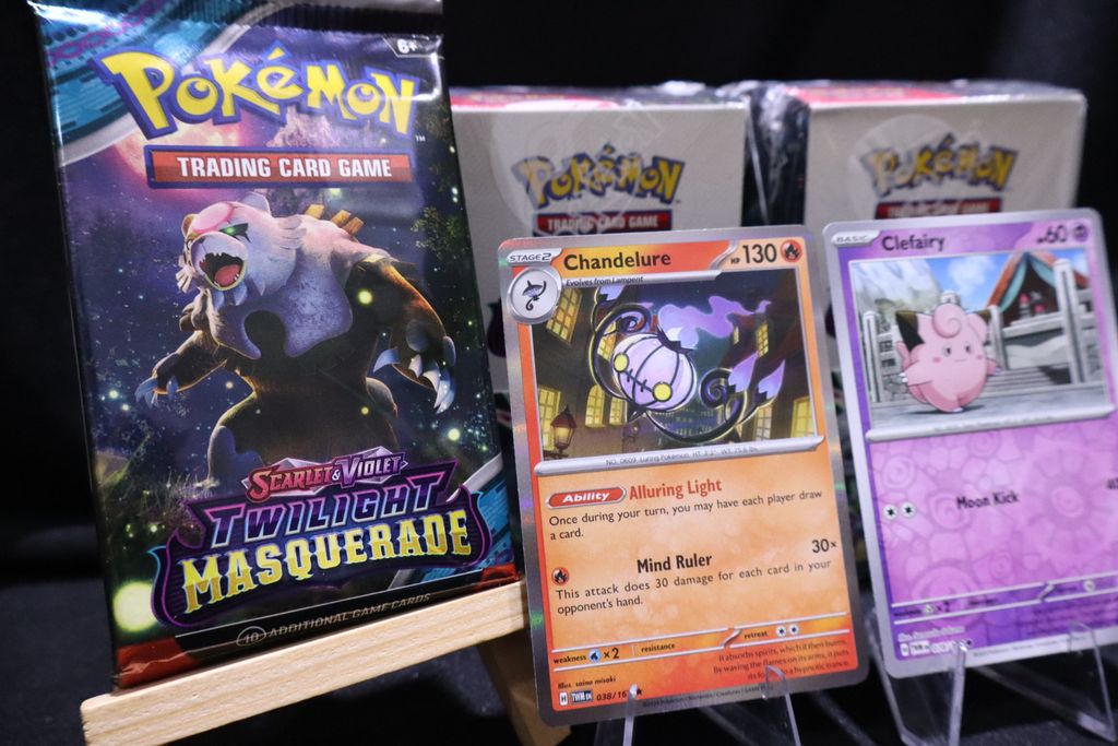 [PK-SV06-18DB] Bộ cờ chiến thuật Pokemon, Gói mở rộng Twilight Masquerade SV06, SL 1 gói 10 quân cờ ngẫu nhiên